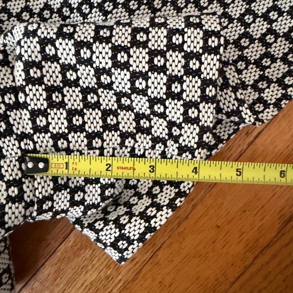 Apiece Apart Womens Mini Shorts Textured Woven Cotton Blend High Waisted 6 - Picture 8 of 8